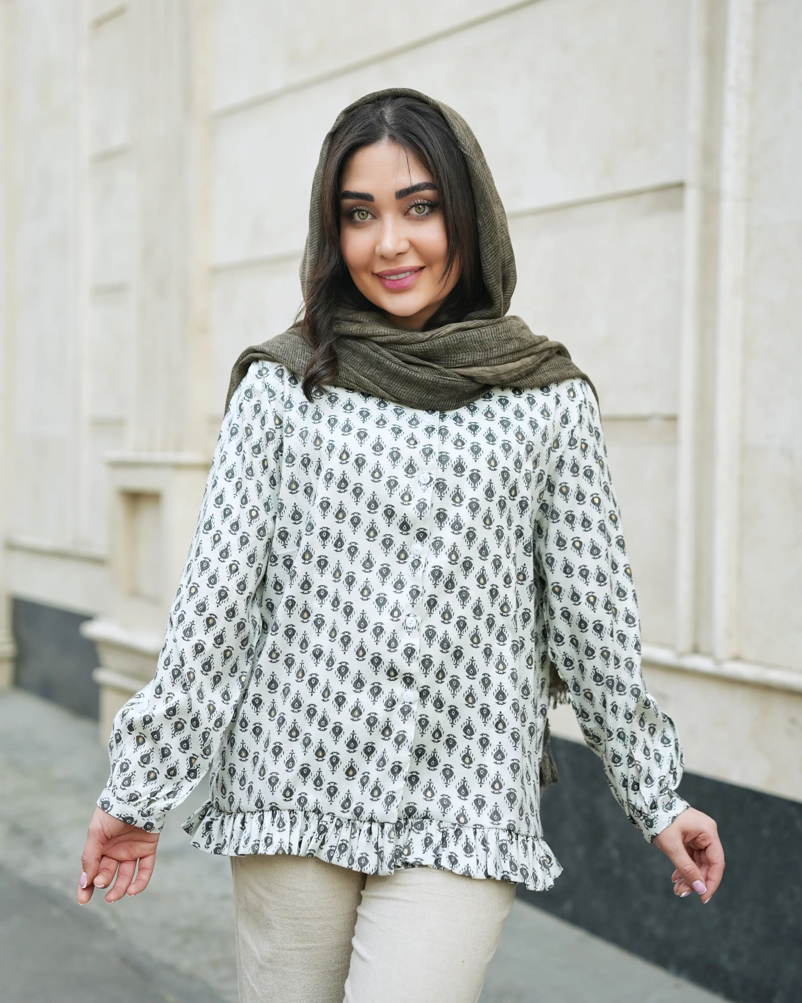 شومیز طرح چشم