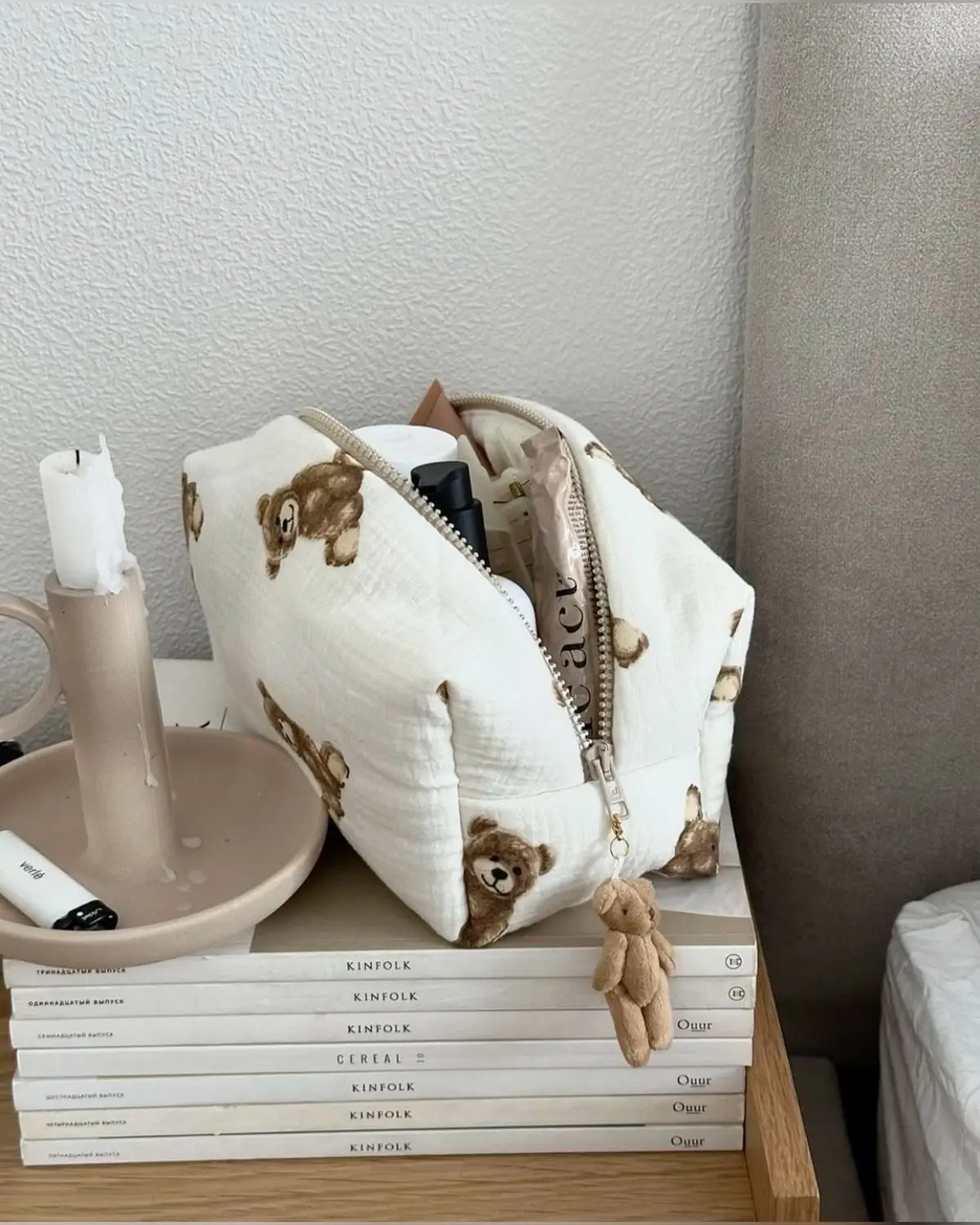 کیف آرایشی خرسی